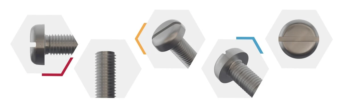 Stainless Steel Pan Head Machine Screws-DIN 85-detail