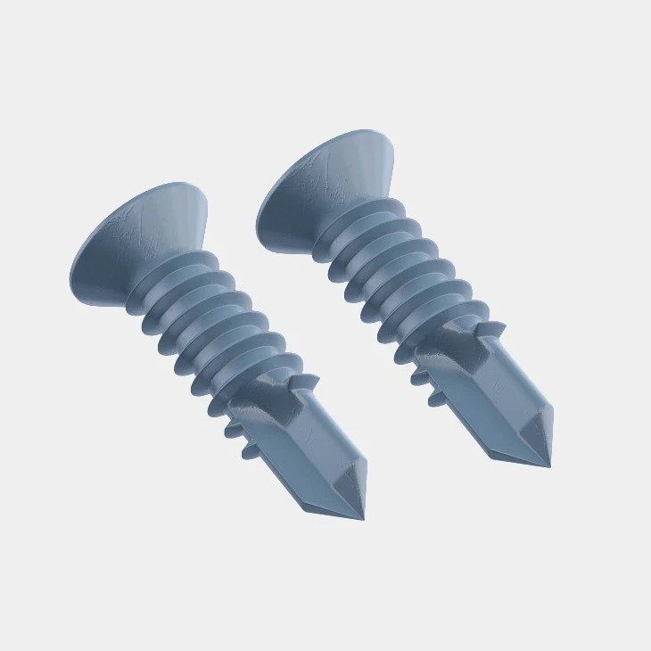 Self Drilling Countersunk Metal Screws